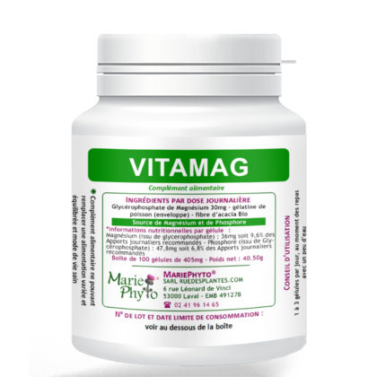 Vitamag 100 gelules